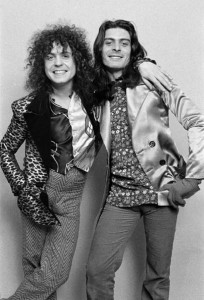 Marc Bolan & Mickey Finn, 1972 London