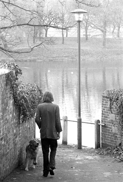 Nick Drake, December 1971 Hampstead Heath, London